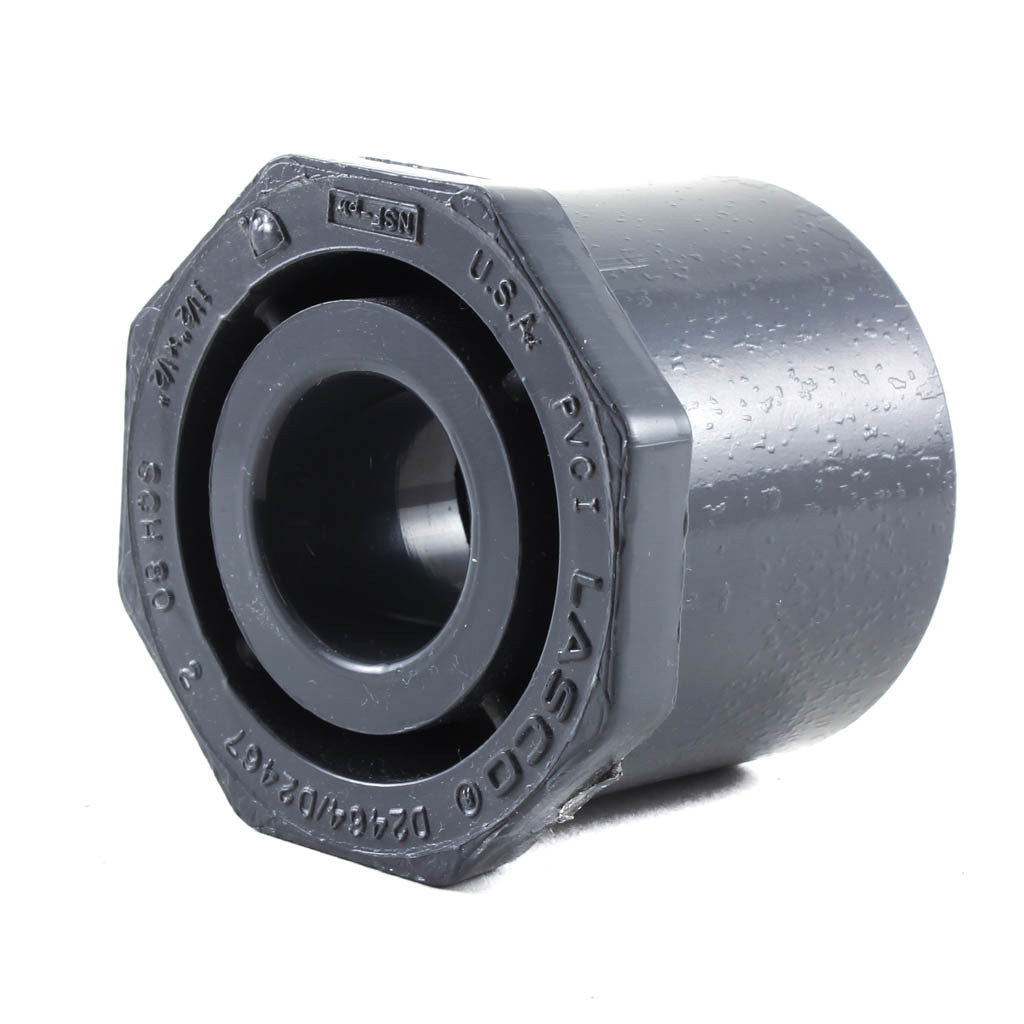PVC Schedule 80, Reducer Bushing, Spigot x Slip – Savko Plastic Pipe ...