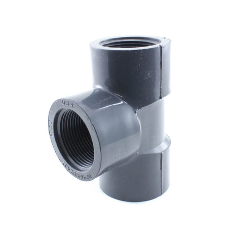 PVC Schedule 80, Tee, FPT x FPT x FPT – Savko Plastic Pipe & Fittings