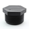 Black Plug, Threaded - Savko Plastic Pipe & Fittings