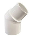 PVC Schedule 40, 45 Degree Street Elbow, Spigot x Slip