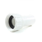 PVC Garden Hose Adapter, 3/4" FHT x 1/2" Spigot - Savko Plastic Pipe & Fittings - 1