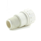 PVC Garden Hose Adapter, 3/4" FHT x 1/2" MPT - Savko Plastic Pipe & Fittings - 1
