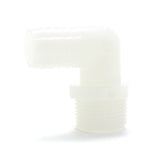 Nylon Insert, 90 Degree Male Adapter, MPT x Barb - Savko Plastic Pipe & Fittings