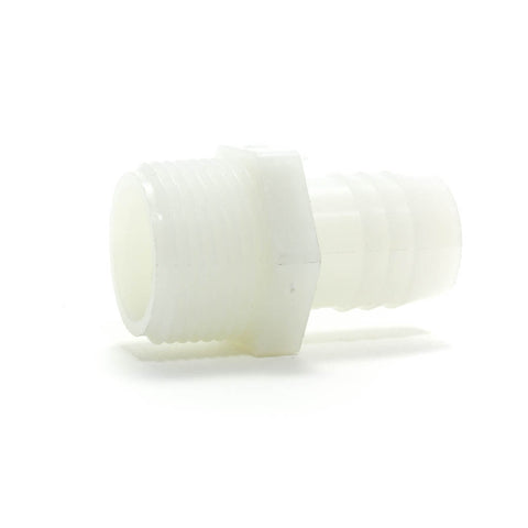 Nylon Insert, Straight Male Adapter, MPT x Barb - Savko Plastic Pipe & Fittings