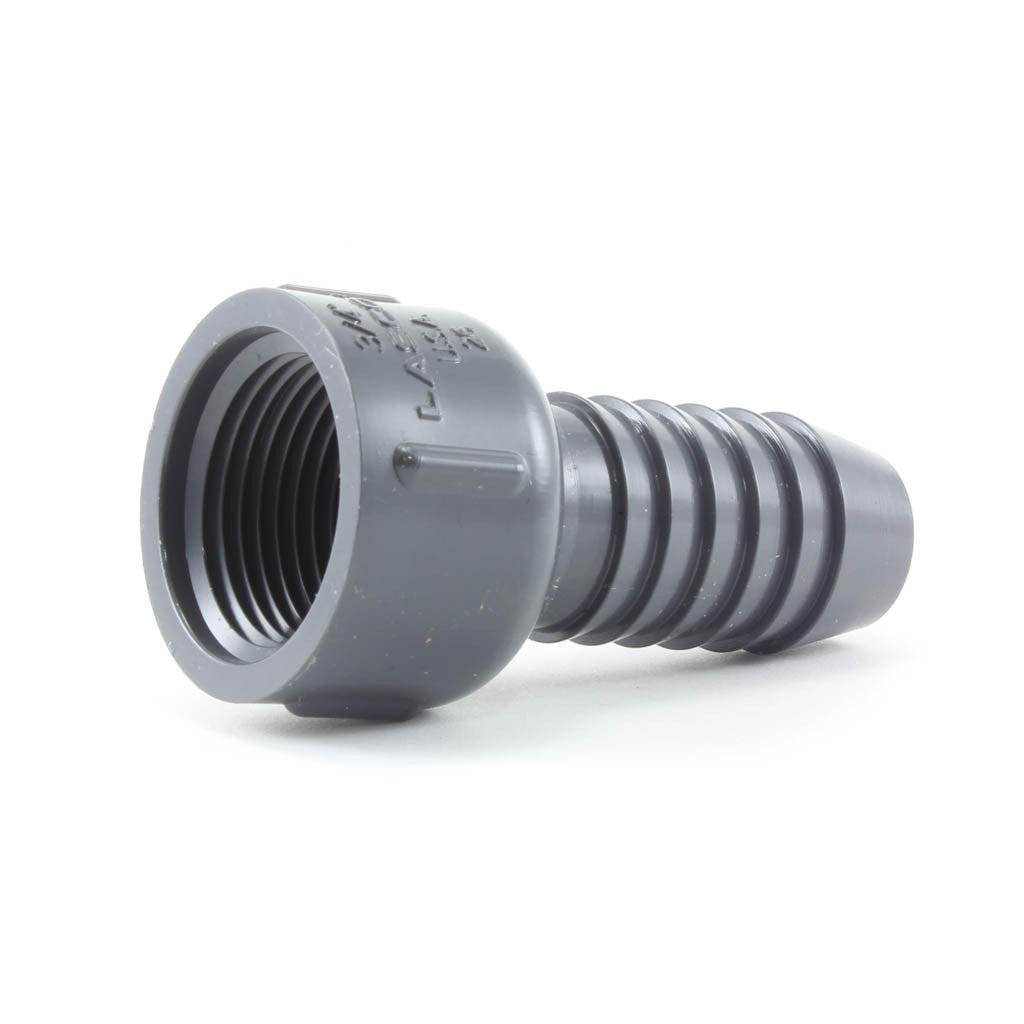 PVC Insert, Straight Female Adapter, FPT x Barb – Savko Plastic Pipe ...