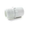 PVC Garden Hose Adapter, 3/4" MHT x 1/2" FPT - Savko Plastic Pipe & Fittings - 1