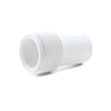 PVC Garden Hose Adapter, 3/4" MHT x 1/2" Spigot - Savko Plastic Pipe & Fittings - 1