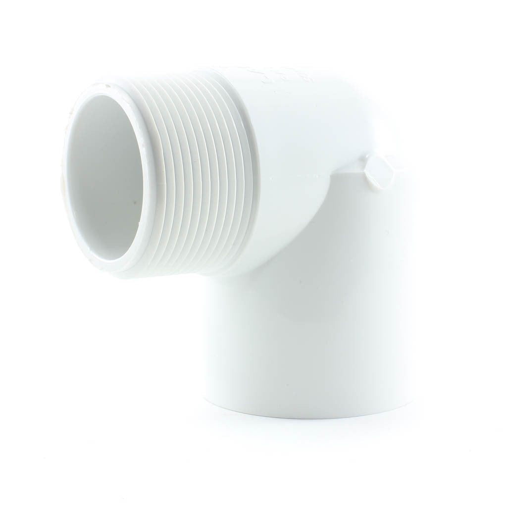 PVC Schedule 40, 90 Degree Street Elbow, Slip x MPT – Savko Plastic ...