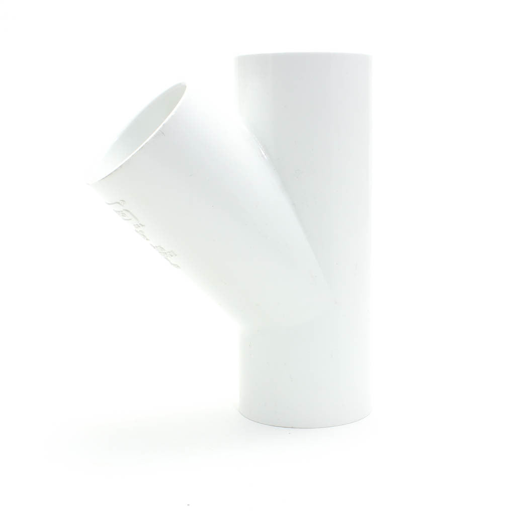 PVC Schedule 40, Wye, Slip x Slip x Slip Savko Plastic Pipe & Fittings